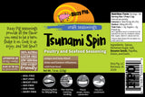Dizzy Pig Tsunami Spin Asian Fusion Seasoning Rub (8oz Shaker) - Seasons 30+lbs of Food - Hand Made in the USA - MSG Free, Gluten Free