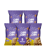 Titi's Kitchen Crunchy ChinChin Snacks, Nigerian Sweet Taste Fried Cookie (5 Pack)