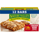 Nature Valley Soft Baked Oatmeal Squares, Cinnamon Brown Sugar, 12 Bars, 14.88 oz