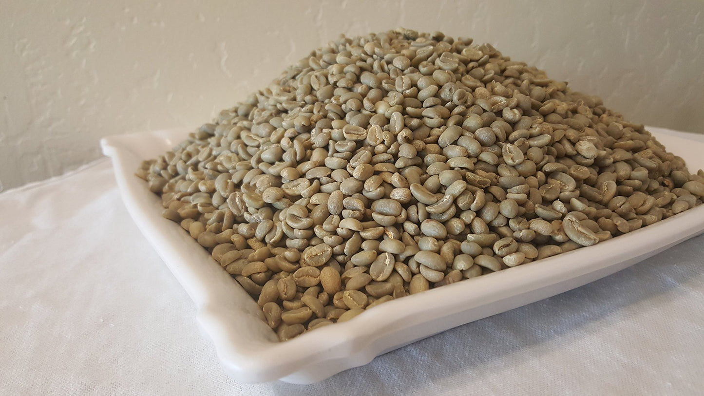 5 lb. Unroasted Ethiopian Coffee Beans ~ 100% all natural ~ Arabica Coffee Beans ~ Available in 5 lb. bag only
