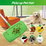 Reusable Microfiber Mop Pads Washable Wet Pads Compatible with Swiffer Sweeper Refills Pads for Wet & Dry Sweeping Cloths Mop Head Replacement