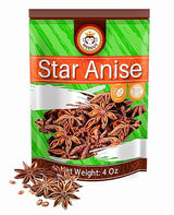 Meekus Premium Star Anise Whole - Aromatic Spice for Flavorful Seasoning & Tea- Pure Star Anise Seeds, Ideal for Culinary Use - 4 oz (1 Pack?