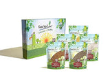 Food to Live - Organic Baking Ingredients in a Gift Box A Variety Pack of Organic Coconut Flour, Chia Flour, Coconut Sugar, Shredded Coconut, Ground