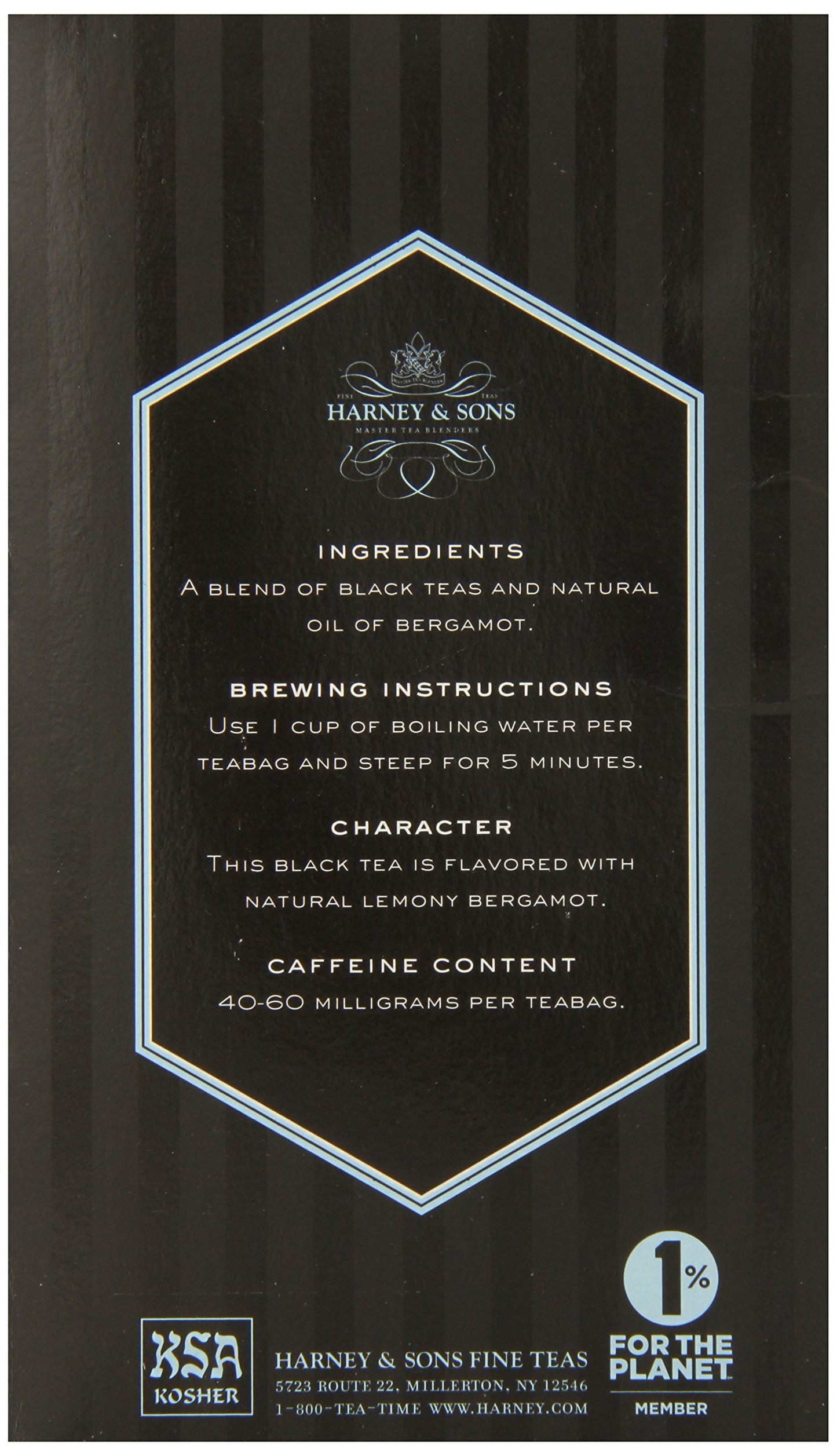 Harney & Sons Fine Teas Earl Grey Supreme - 20 Tea bags