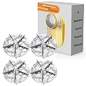 Pionix Extra Power Lint Remover Fabric Shaver Replacement Blades (4 Pack), Used to Replace The Blades of Pionix Fabric Shaver-Best Fuzz Pill Bobble