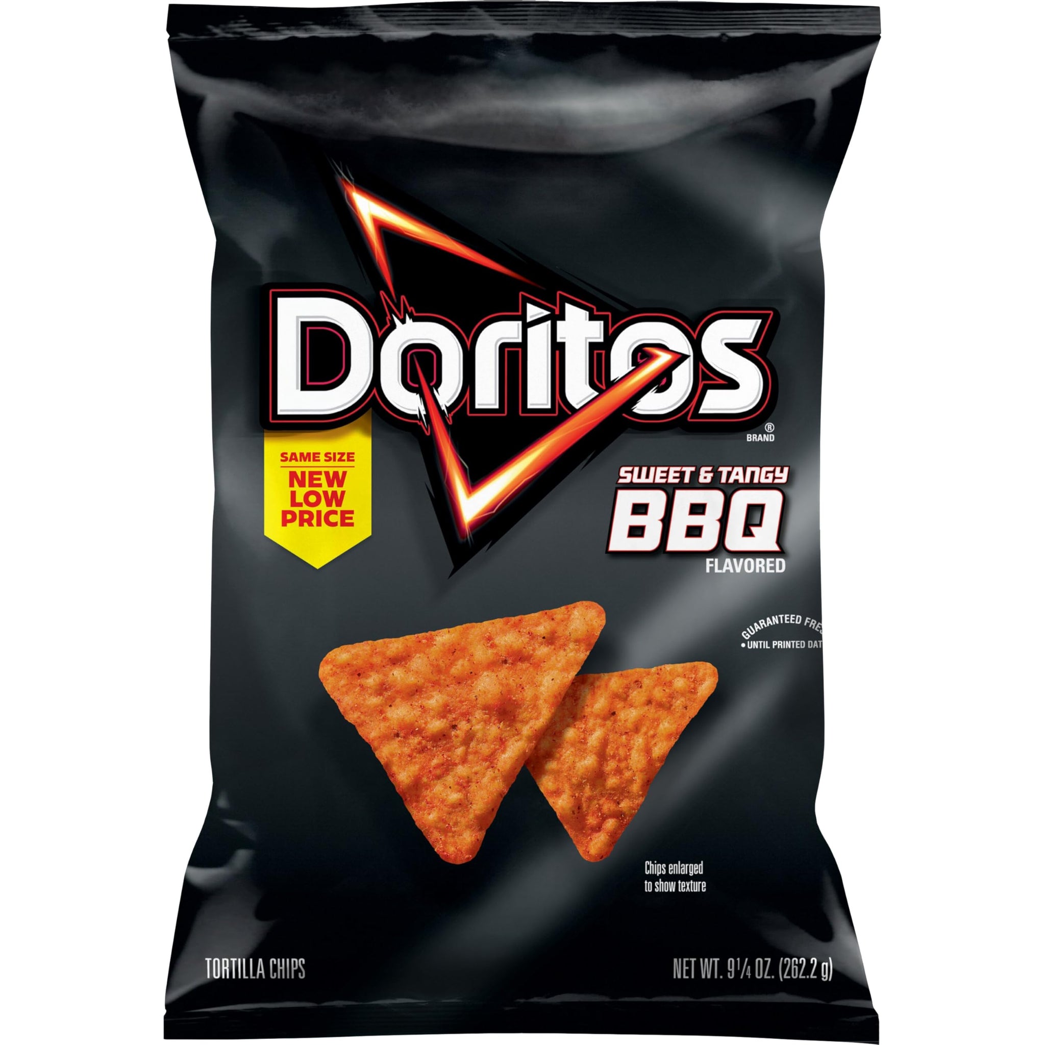 Doritos Tortilla Chips Sweet & Tangy BBQ, 9.25 Oz
