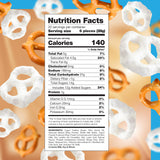 Yogurt Covered Pretzels - 22 Ounce Pack - Vanilla Yogurt Pretzels for Office Bowls, Snacking, and Gifting - Sweet & Salty Snack - Crunchy Holiday
