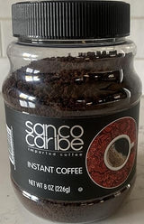 Sanco Caribe Caribbean Imported Instant Coffee 8oz