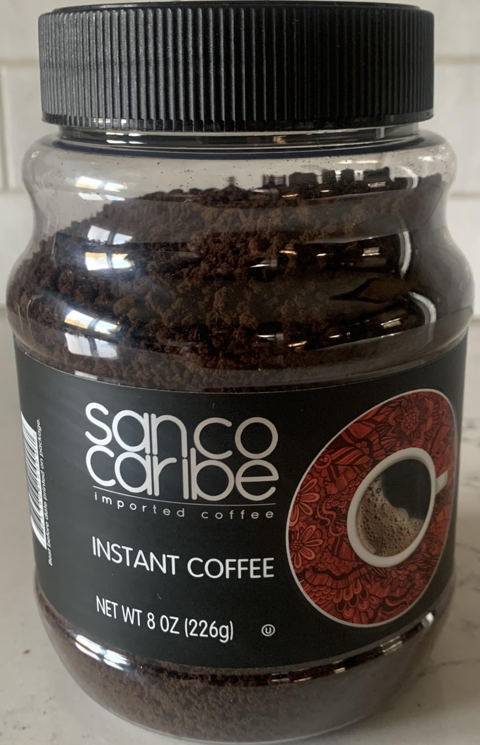 Sanco Caribe Caribbean Imported Instant Coffee 8oz