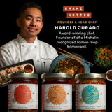 Flavor Bomb 3-Pack | Crispy Cunchy, Ramen Hot Sauce & Chunky Garlic Flavors | Vegan, Gluten-Free, Hot Chili Oil for Noodles, Ramen, Dumplings & More |