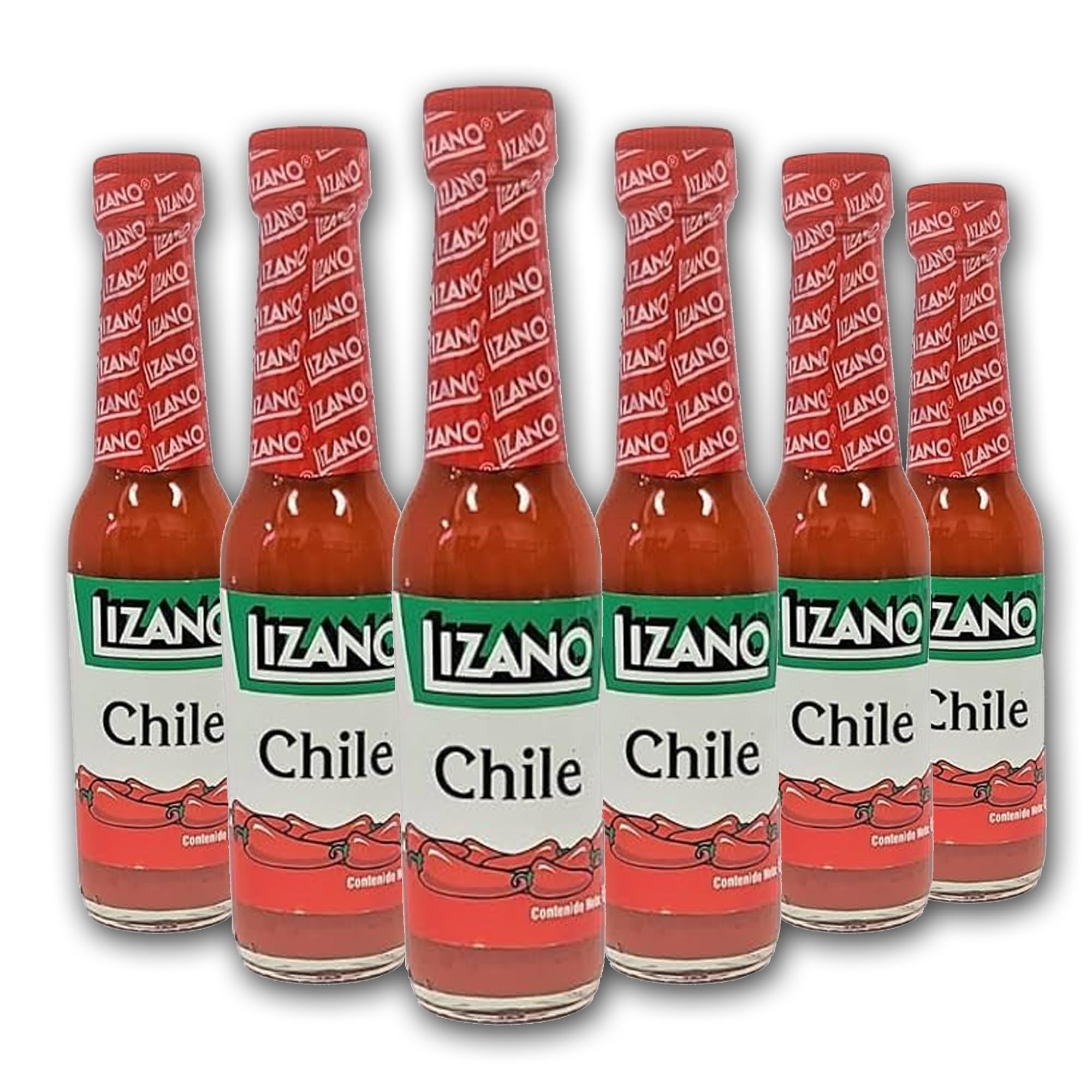 Chile Hot Pepper Sauce, 62 g (2.18 oz) Glass Bottle - Tangy Extra Spicy Pepper Flavor, Latin Style Table Sauce for Eggs, Tacos, Rice & Beans - Pack