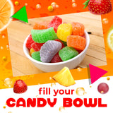Fruit Slices Jelly Candy 2.2 Pound Bag | Assorted Fruit Flavors | Old Fashioned Christmas Candy for Festive Holiday Buffets, Cake Decorating