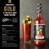 Collins Spicy Bloody Mary Mix, Made With Tomato, Garlic, Worcestershire, Horseradish, Cayenne and Other Spices, Brunch Cocktail Recipe, Bartender