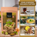 Nuvra by Nature Organic Triphala Powder - 8 oz | Herbal Mix of Amla, Bibhitaki and Haritaki | 100% Pure & Natural | Supports Immunity and Gut Health |