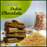 Harveast Shredded & baked Kataifi (kadayif) 8 Ounces (227g), Ready to use Roasted Kataifi for Dubai chocolate, Knafeh, Kunafa, Pistachio Chocolate