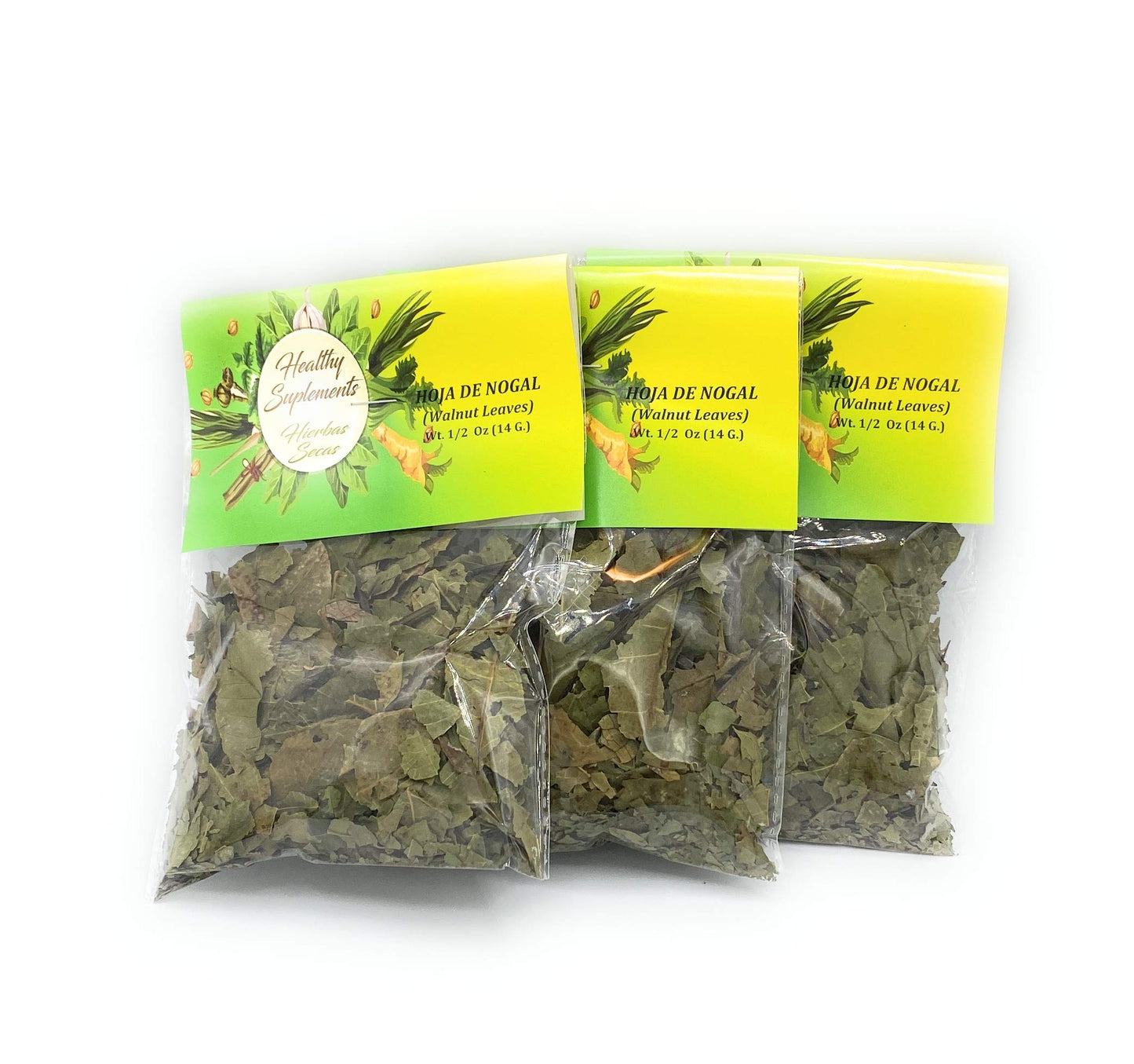 Healthy Supplements Hoja de Nogal/Walnut Leaves 3/8 OZ (10.6 G.)