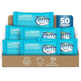 Terra Breeze Laundry Detergent Powder - 1.5 oz Individually Wrapped Packet (Case of 50)