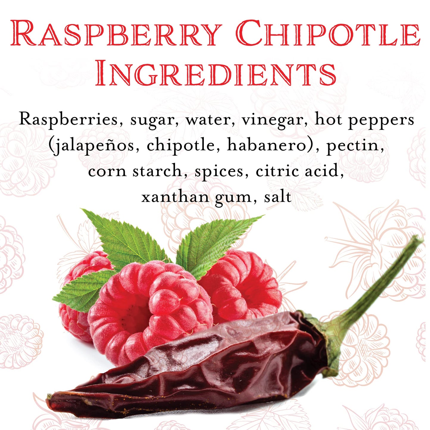 Cornaby’s Raspberry Chipotle Spicy Sauce (14.9 oz.) Pack of 1 | Perfect Combination of Sweet and Spicy | Smoky Grilling Sauce for Chicken, Steak