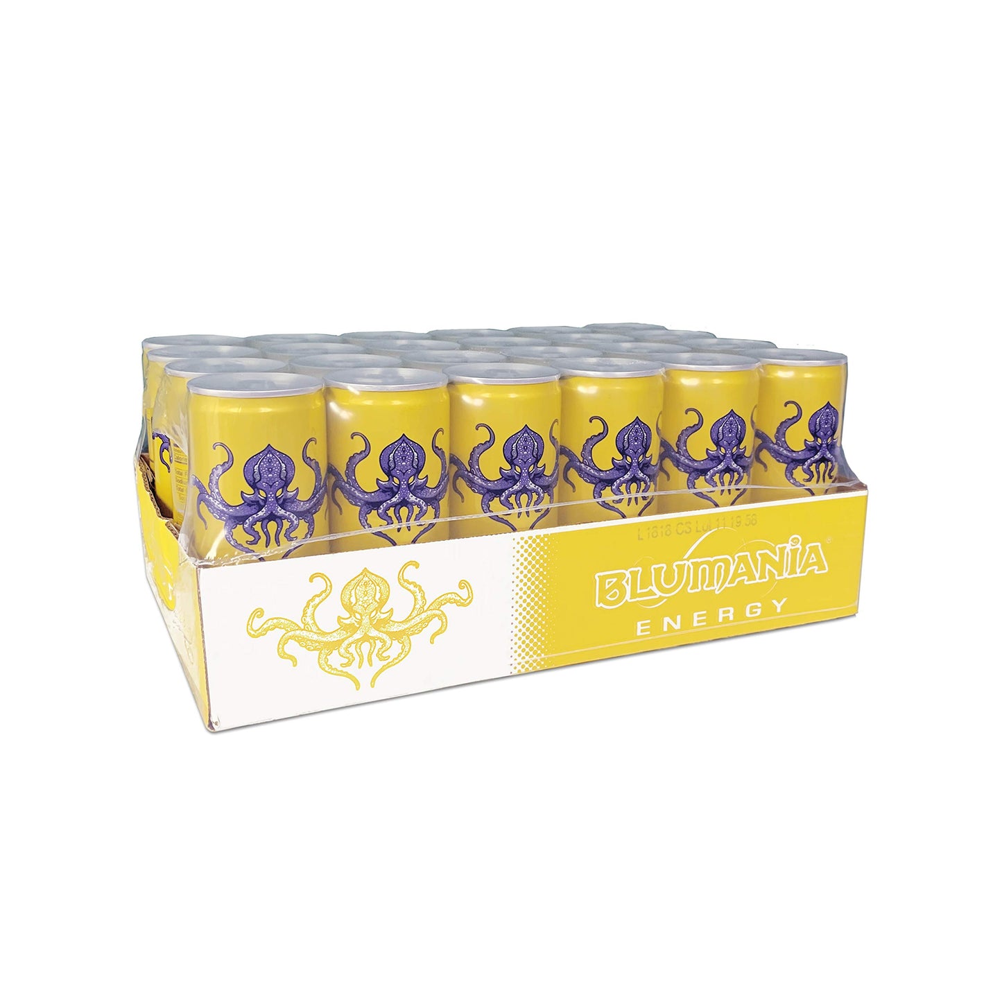 BLUMANIA ENERGY - TROPICAL, 8.4 Oz (Pack of 24), No Jitters, No Preservatives