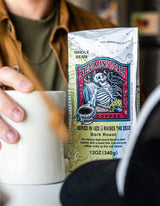 Raven's Brew Coffee 12 oz - Dark Roast - High Speed Blend with a Sweet Bite (Ground, 5 LB)