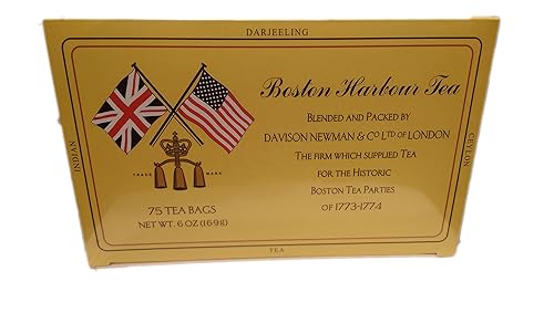 Boston Harbour English Black Tea in Individual Serving Bags (75 Tea Bags)