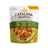 Catalina Crunch Protein Snack Mix - 10g Protein, 1g Sugar per Serving - Good Source of Fiber, Gluten Free - Parmesan Garlic, 5.25 Ounce Bag (Pack