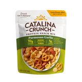 Catalina Crunch Protein Snack Mix - 10g Protein, 1g Sugar per Serving - Good Source of Fiber, Gluten Free - Parmesan Garlic, 5.25 Ounce Bag (Pack
