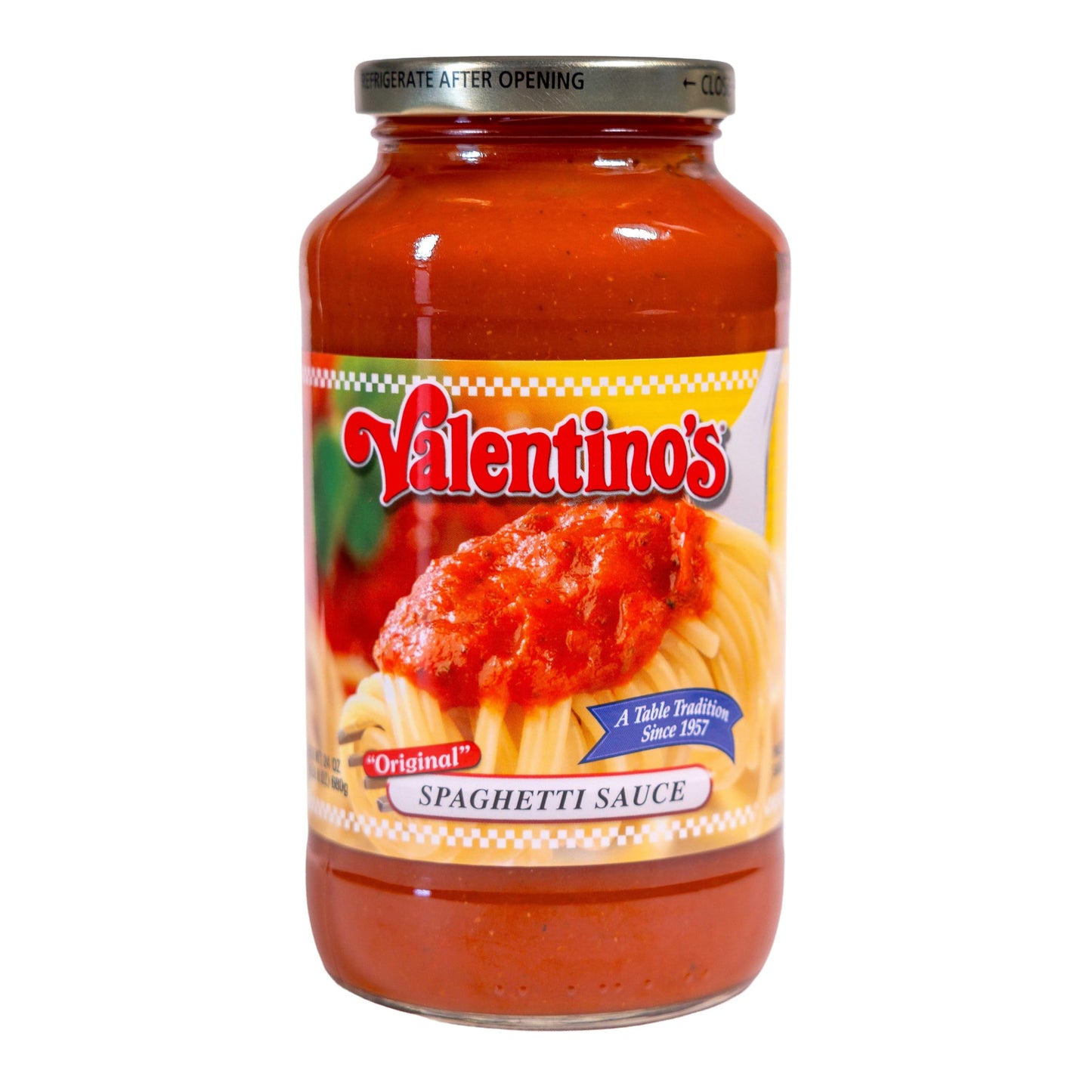 Valentino's Traditional Italian Pasta Sauce, 24 oz Jar, 2 Pack