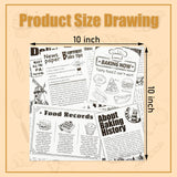 Premium Deli Paper 10"x10"- 200 Pk - Sandwich Wrapping Greaseproof Paper Sheets, Bread/Rolls Deli Paper Liners, Baskets Lining Wrappers for Fish