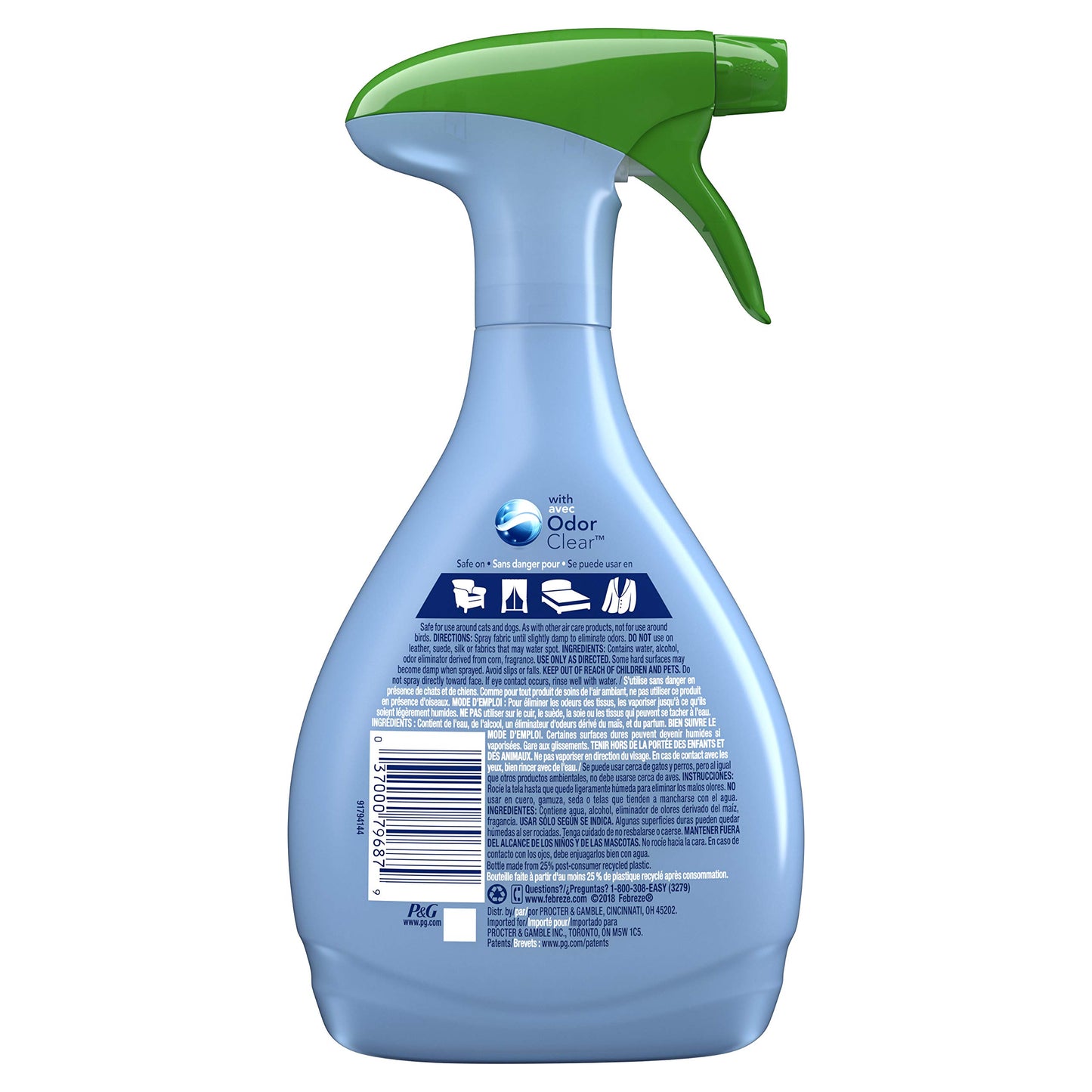 Febreze Fabric Pet Odor Eliminator 16.9 oz 500 ml "3-PACK"