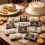 Hokinaa 70th Birthday Party Decorations - 100 Pcs Happy Back in 1956 Decor