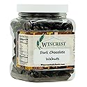 Dark Chocolate Covered Walnuts - 1.25 Lb Tub