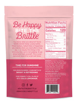 Brooklyn Brittle Lemon Cranberry Italian Cookie Brittle - Light, Crunchy & Refreshing Gourmet Snack - Sweet & Tart Baked Treats - Perfect for Tea