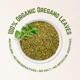 Organic Oregano Dried 3.88 oz - Dried Oregano Leaves - USDA Organic, Kosher, Gluten Free Seasoning - The Holly Tree