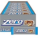 ZERO White Fudge, Caramel, Peanut and Almond Nougat Candy Bars, 1.85 oz (24 Count)