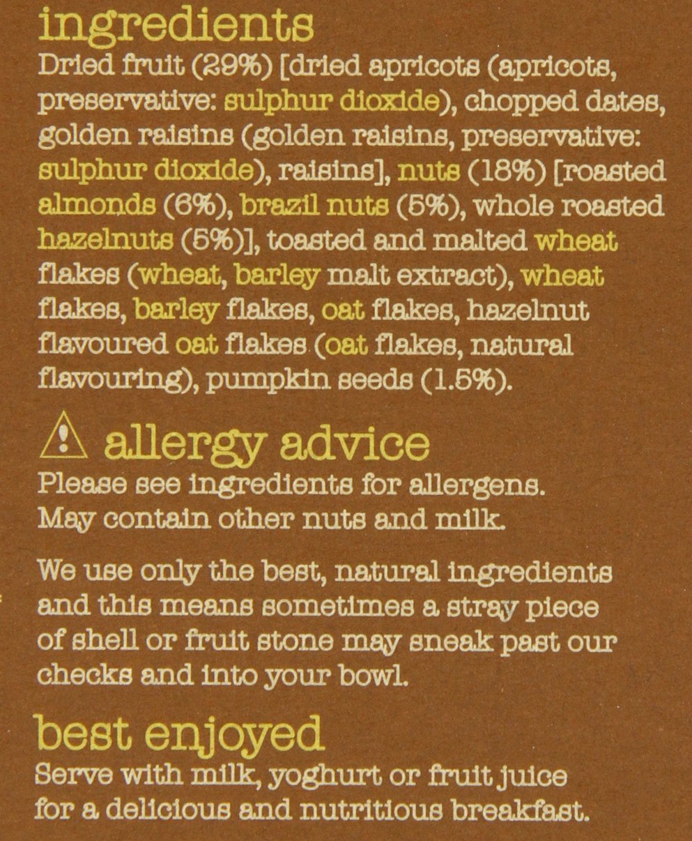 Dorset Cereals Gloriously Nutty (600g) - Pack of 2
