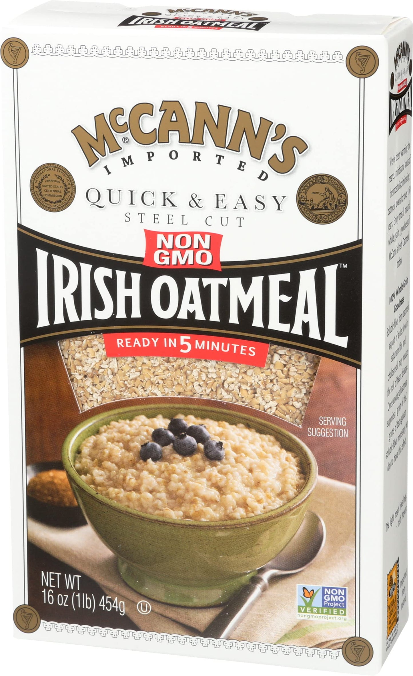 Mccann's Quick and Easy Steel Cut Irish Oatmeal, 16 Ounce