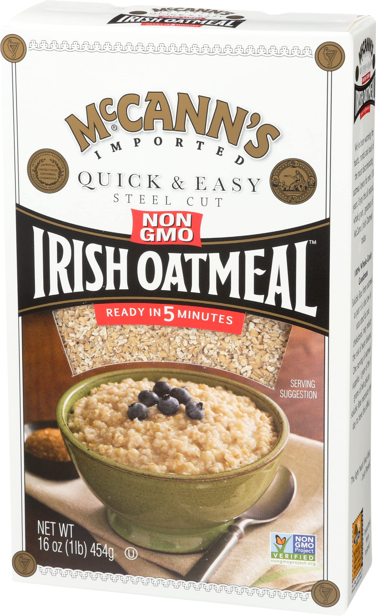 Mccann's Quick and Easy Steel Cut Irish Oatmeal, 16 Ounce