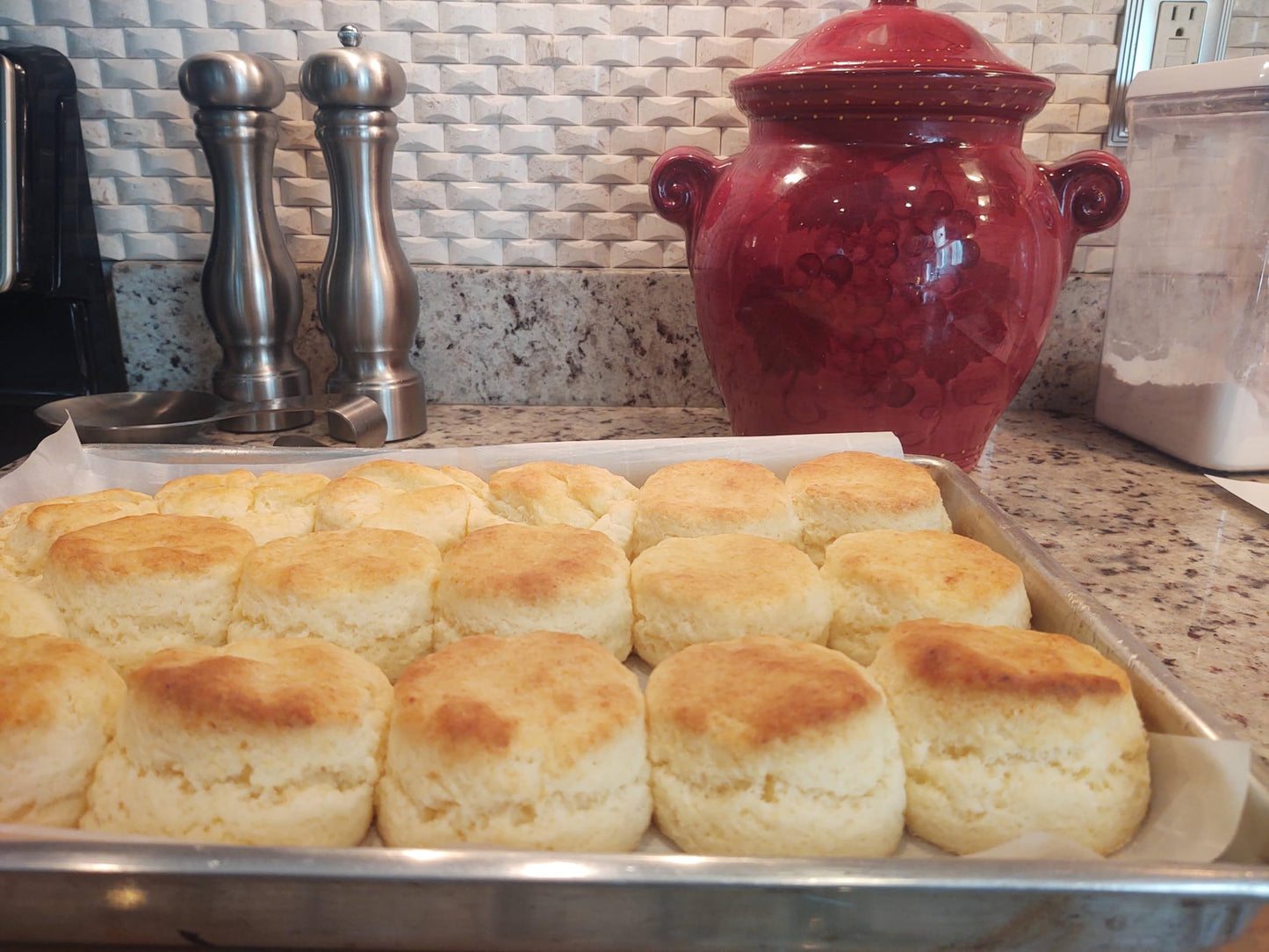 Glutenfreeee Gluten Free Buttermilk Cream Biscuit Mix, 16 Ounce - Delicious, Breakthrough Recipe, Just Like Grandma’s but No Gluten, Easy to Bake