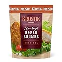 Krustik Sourdough Original Panko Bread Crumbs - Breadcrumbs 11.4 Oz Bag Breading for Baking, Seasoning, Chicken, Fish, Soup, Salad, Stuffing, Meatloaf