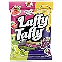 Laffy Taffy Candy, Assorted Fruit Flavors, Individually Wrapped Mini Bars, 6 Ounce Bag