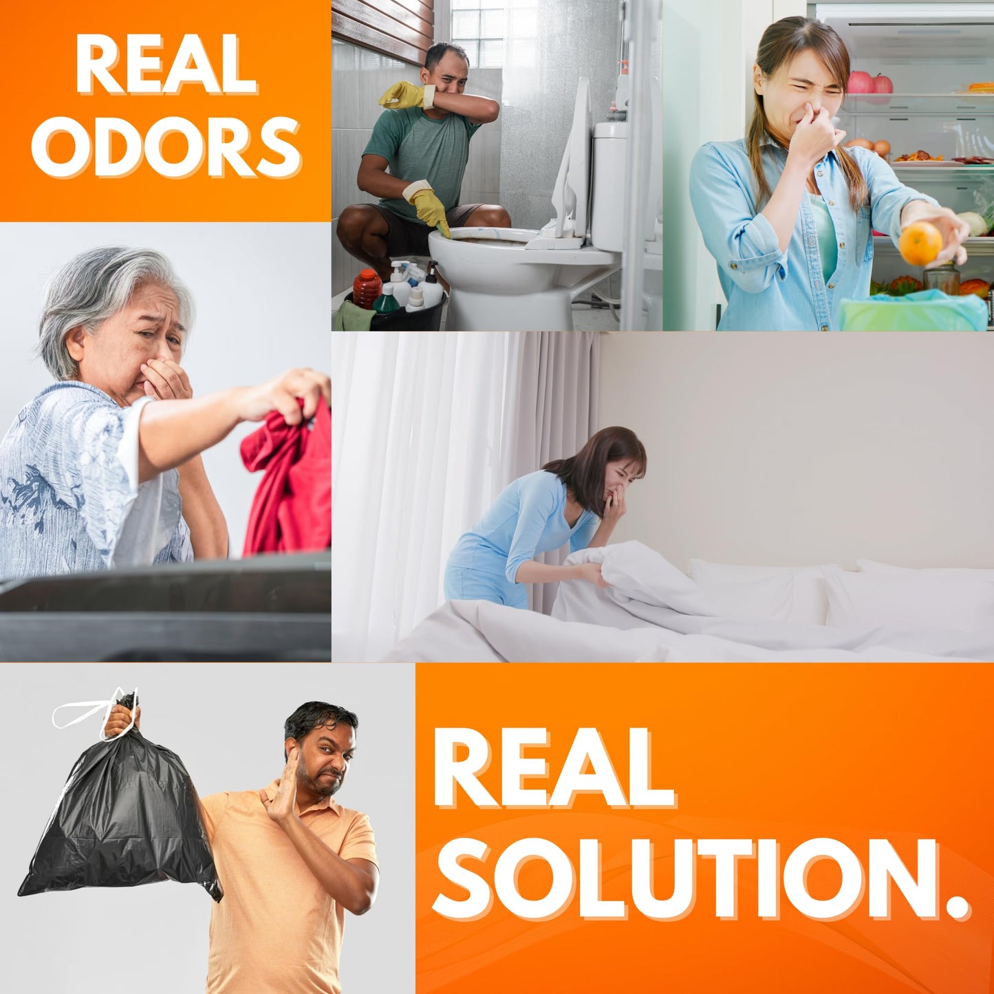 NI-712 Odor Eliminator, Orange Continuous Spray -2 Pack