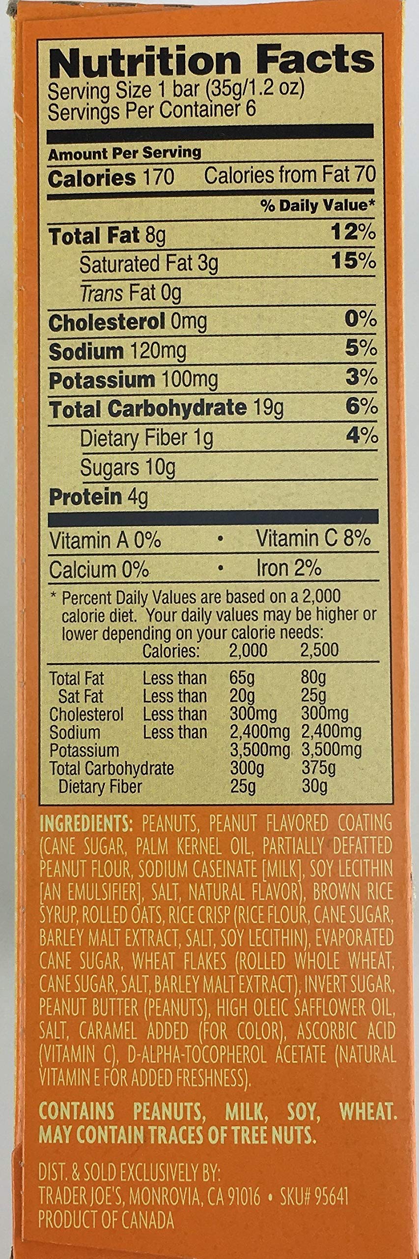 Trader Joe's Granola Bar Variety Pack (4 Flavors)