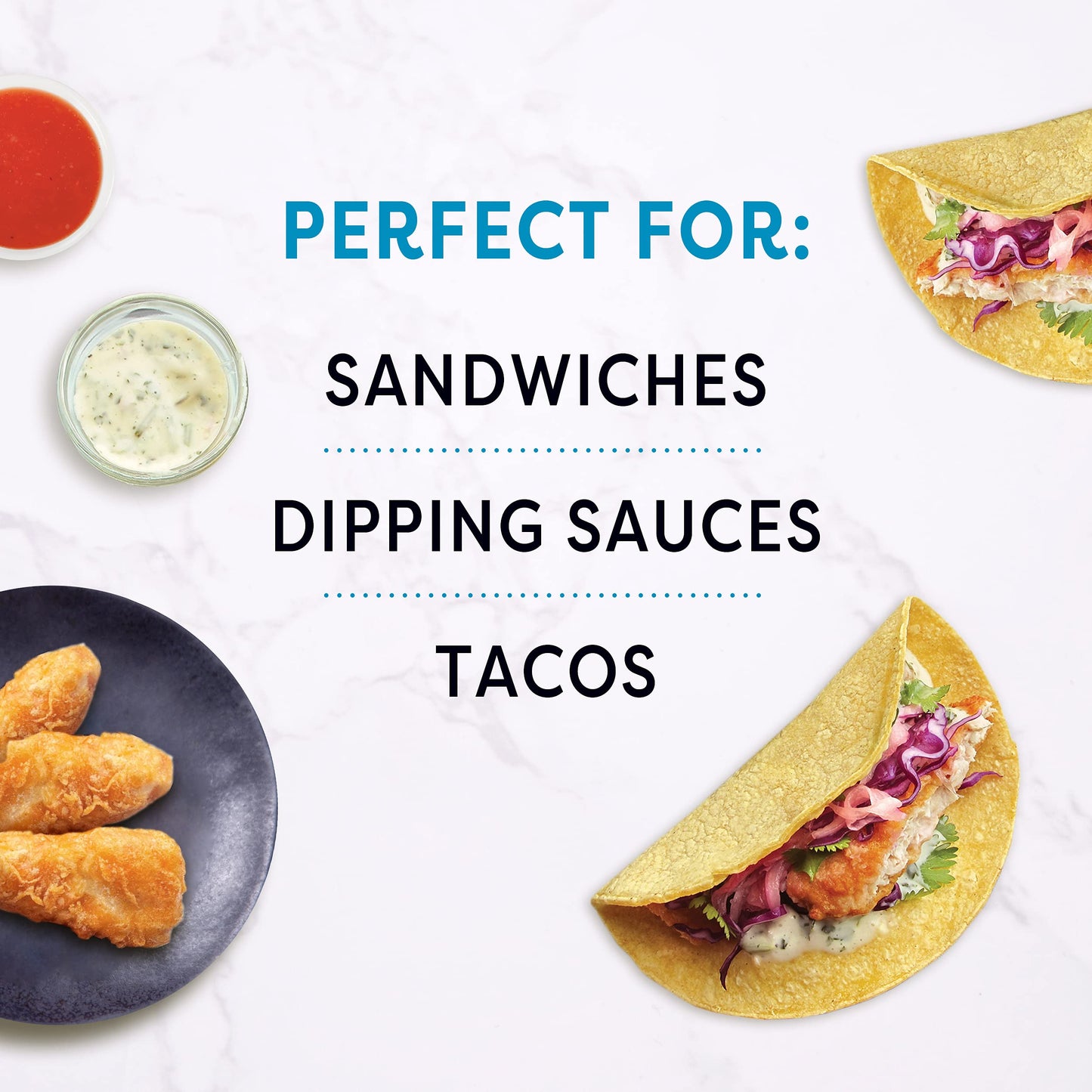 Gardein Golden Plant-Based Fishless Filets, Vegan, Frozen, 10.1 oz.