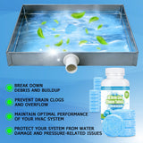 AC Drain Line Cleaner (200 Count)- Prevents Odors, Keeps HVAC Drain Pan Clean,No-Residue, Water-Soluble, Fast-AC Line Cleaner For HVAC Window Units