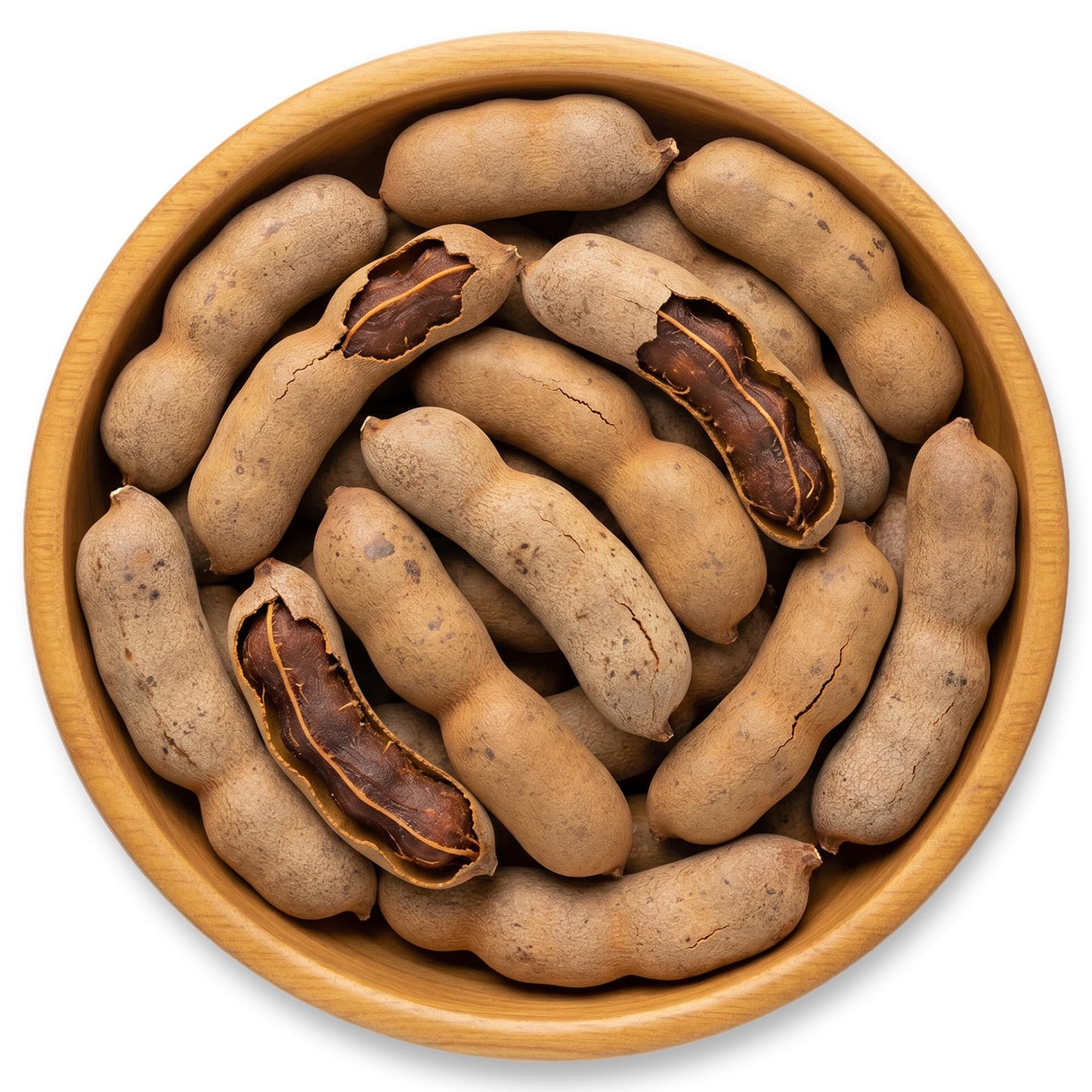 NY SPICE SHOP Sour Tamarind Pods - Thailand Tamarinds Fruit - Fresh Whole Dried Tamarindo - Healthy Snack - Delicious & Nutritious Herbal Fruits - 3