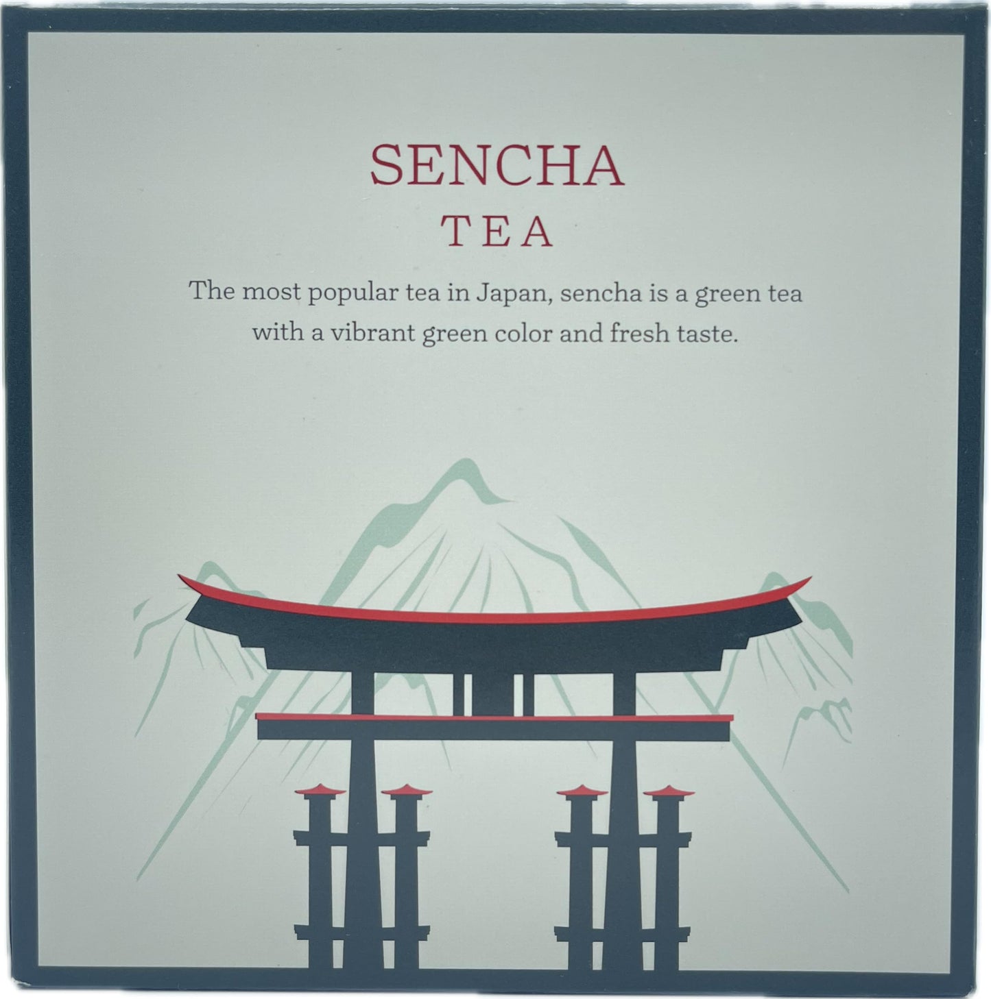 Premium Japanese Natural Pure Sencha Tea - 15 Pyramid Bags, Individually Wrapped, Crafted in Small Batches Original Blend (30-Grams)