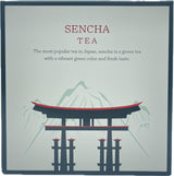Premium Japanese Natural Pure Sencha Tea - 15 Pyramid Bags, Individually Wrapped, Crafted in Small Batches Original Blend (30-Grams)