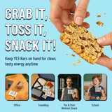 YES Nut Bars - Six Flavor Variety Pack - Soft Chewy Healthy Snack Bars Made with Organic Maple Syrup - Vegan, Paleo, Gluten Free, No Refined Sugar