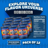 Chinook Seedery Sunflower Seeds to Eat - Jumbo, Flavored, Roasted, Low Sodium Snacks - Keto Friendly, Gluten-Free, Non-GMO - Original Flavor 4 oz